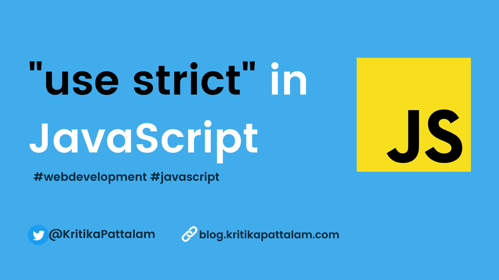 Do you know what "use strict" does in JavaScript?